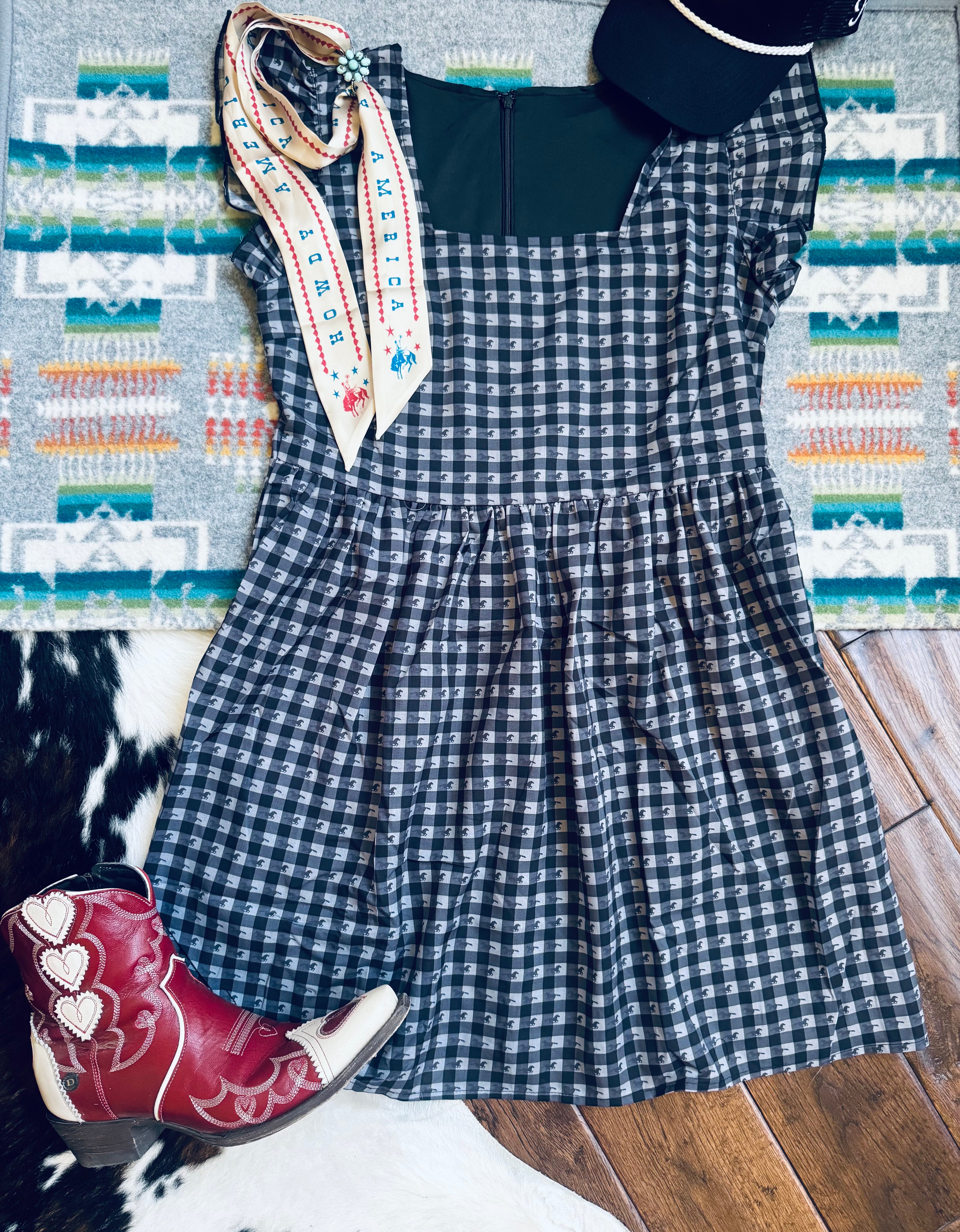 Gingham dress