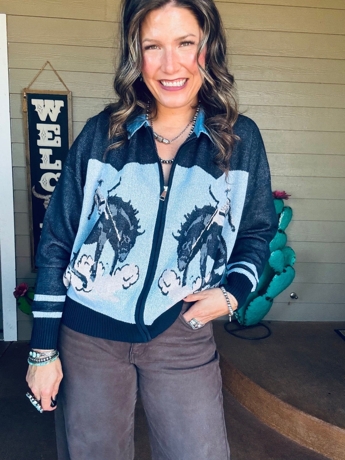 Western Cowgirl sweater 