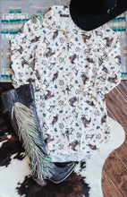 Load image into Gallery viewer, western print dress
