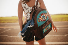 Load image into Gallery viewer, saddle blanket backpack
