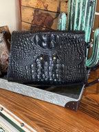 Embossed croc bags 