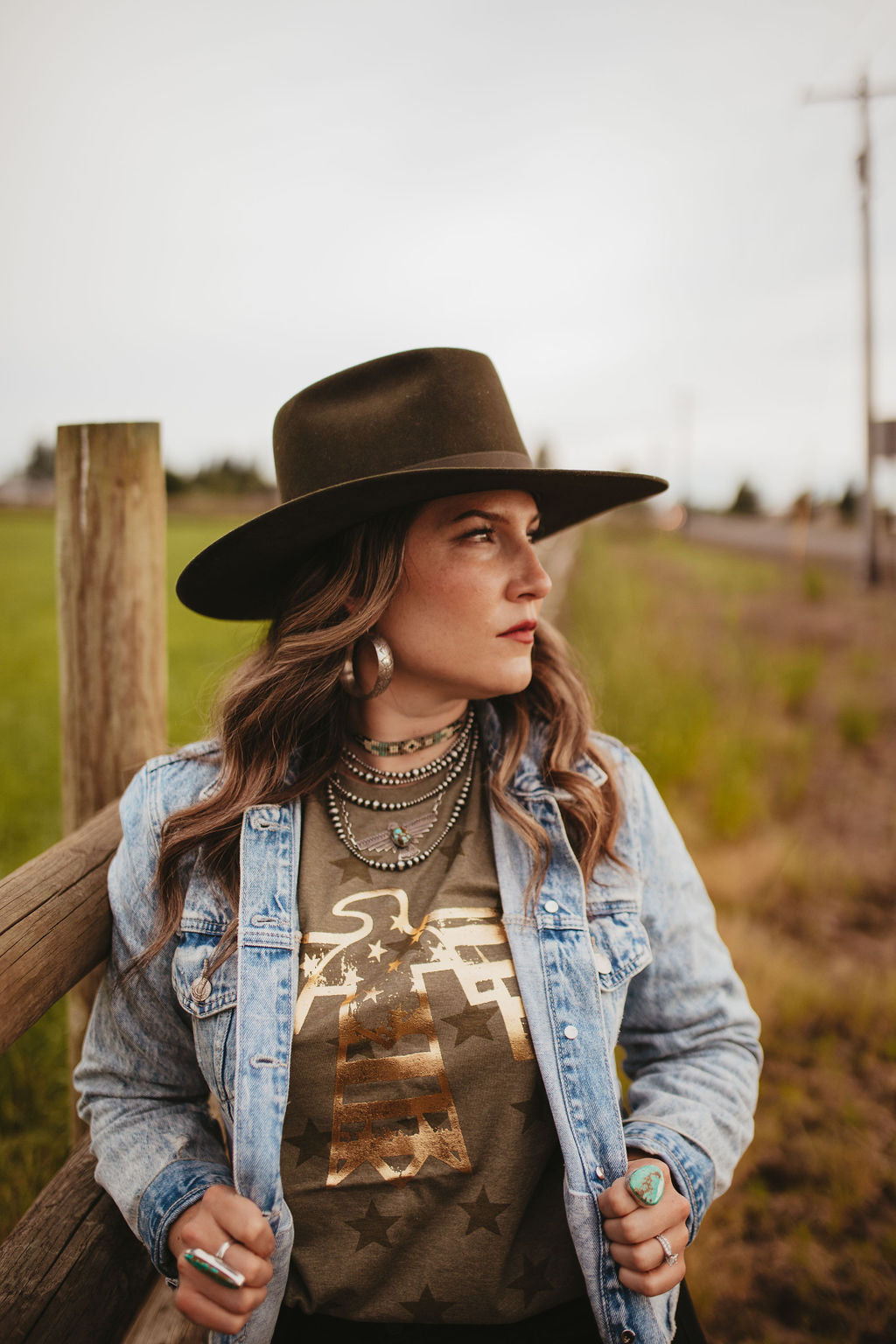 denim cropped jacket