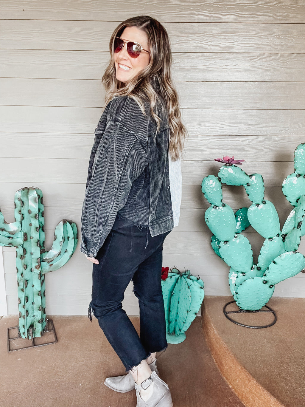 two tone jacket