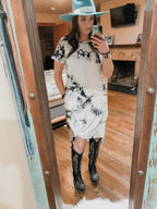 tie dye dress